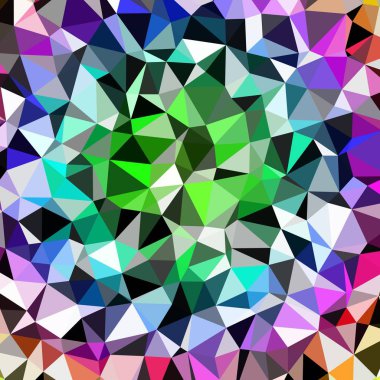 Arka plan çok renkli geometrik poligonal.