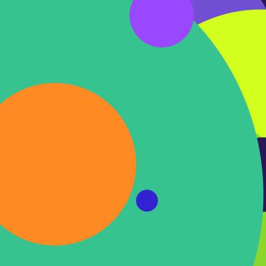 Daire geometrik yeni arka plan çok renkli desen.