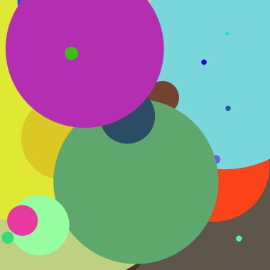 Daire geometrik zarif arka plan çok renkli desen.