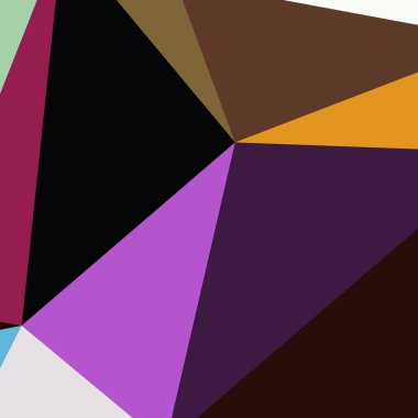 Arka plan çok renkli geometrik poligonal.