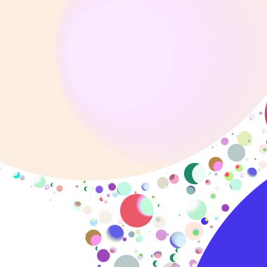 Çok renkli geometrik daire arka plan seamless modeli.