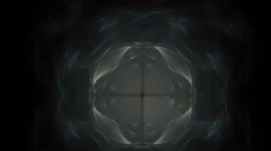 Fantezi kaotik renkli fraktal desen. Soyut Fraktal şekiller. 3D render resimde arka plan veya duvar kağıdı.