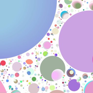 Çok renkli geometrik daire arka plan seamless modeli.