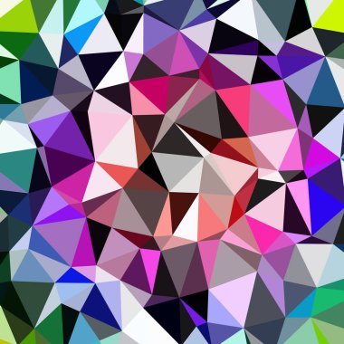 Arka plan çok renkli geometrik poligonal.