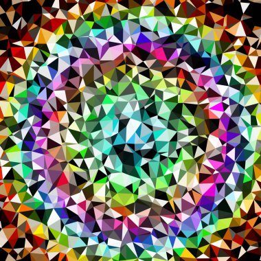 Arka plan çok renkli geometrik poligonal.
