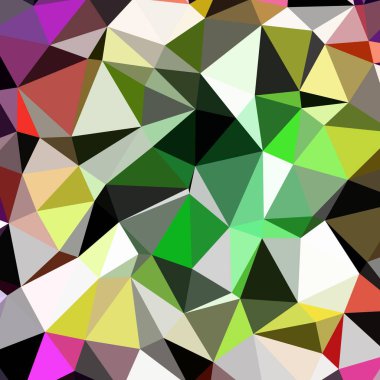 Arka plan çok renkli geometrik poligonal.