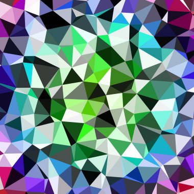 Arka plan çok renkli geometrik poligonal.