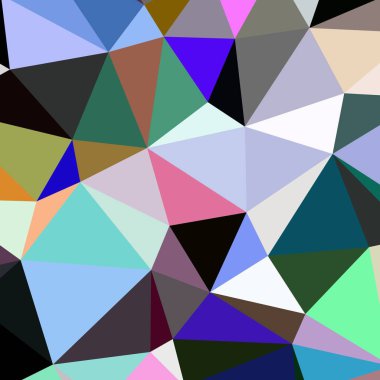 Arka plan çok renkli geometrik poligonal.