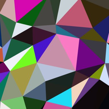 Arka plan çok renkli geometrik poligonal.