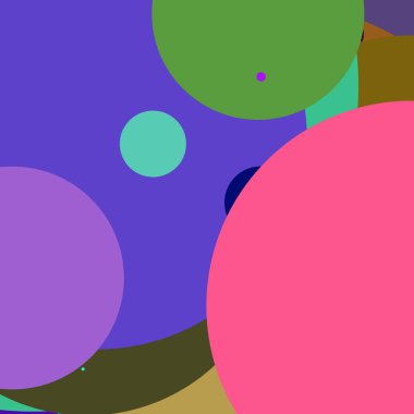 Daire geometrik yeni arka plan çok renkli desen.