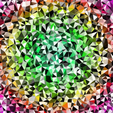 Arka plan çok renkli geometrik poligonal.