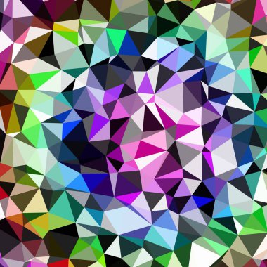 Arka plan çok renkli geometrik poligonal.