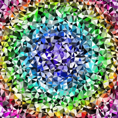 Arka plan çok renkli geometrik poligonal.
