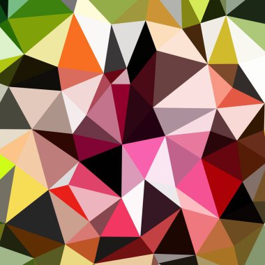 Arka plan çok renkli geometrik poligonal.