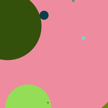 Daire geometrik güzel arka plan çok renkli desen.