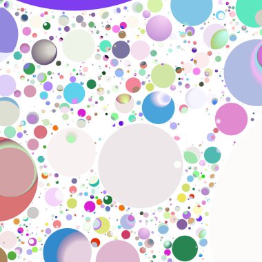 Çok renkli geometrik daire arka plan seamless modeli.