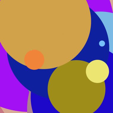 Daire geometrik güzel arka plan çok renkli desen.