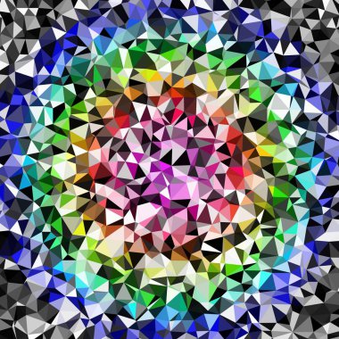 Arka plan çok renkli geometrik poligonal.