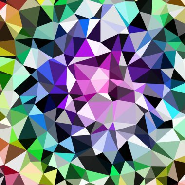 Arka plan çok renkli geometrik poligonal.