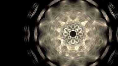 Fantezi kaotik renkli fraktal desen. Soyut Fraktal şekiller. 3D render resimde arka plan veya duvar kağıdı.