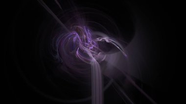 Fantezi kaotik renkli fraktal desen. Soyut Fraktal şekiller. 3D render resimde arka plan veya duvar kağıdı.