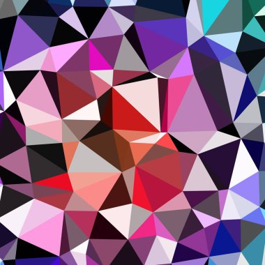 Arka plan çok renkli geometrik poligonal.