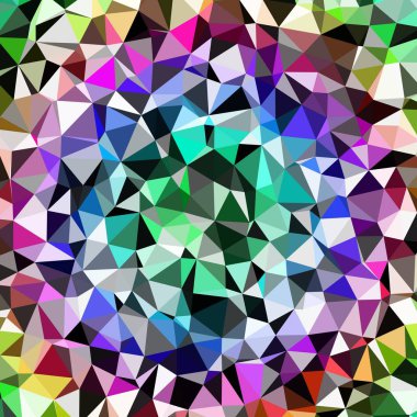 Arka plan çok renkli geometrik poligonal.