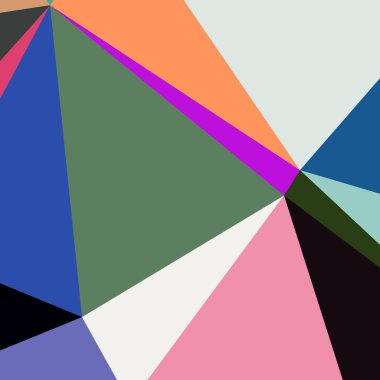 Arka plan çok renkli geometrik poligonal.