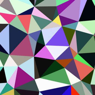 Arka plan çok renkli geometrik poligonal.