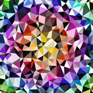 Arka plan çok renkli geometrik poligonal.