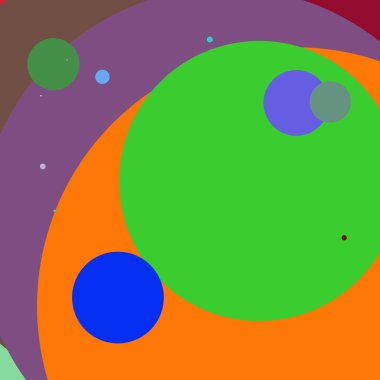 Daire geometrik güzel arka plan çok renkli desen.