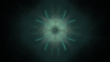 Fantezi kaotik renkli fraktal desen. Soyut Fraktal şekiller. 3D render resimde arka plan veya duvar kağıdı.