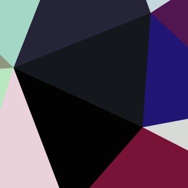 Arka plan çok renkli geometrik poligonal.