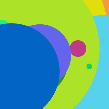 Daire geometrik büyük arka plan çok renkli desen.