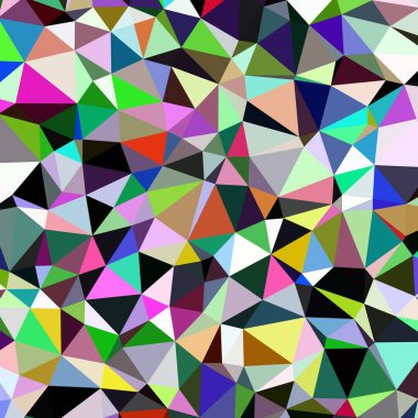 Arka plan çok renkli geometrik poligonal.