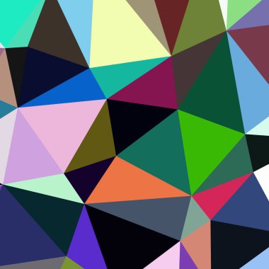 Arka plan çok renkli geometrik poligonal.