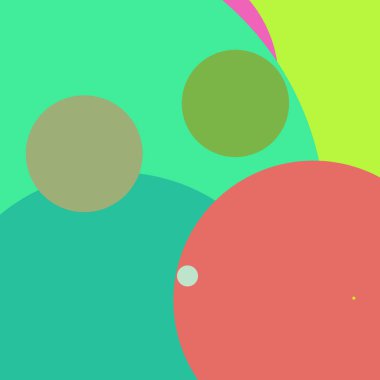 Daire geometrik yeni arka plan çok renkli desen.