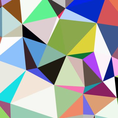 Arka plan çok renkli geometrik poligonal.