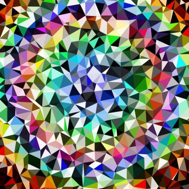 Arka plan çok renkli geometrik poligonal.