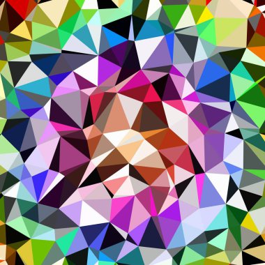 Arka plan çok renkli geometrik poligonal.