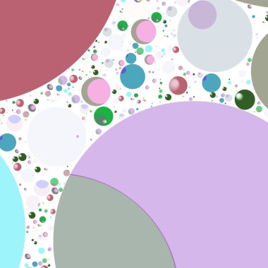 Çok renkli geometrik daire arka plan seamless modeli.