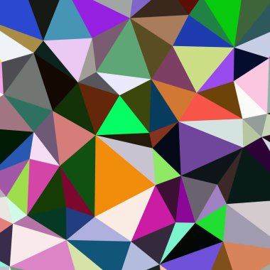 Arka plan çok renkli geometrik poligonal.