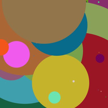 Daire geometrik büyük arka plan çok renkli desen.