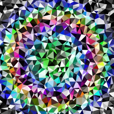 Arka plan çok renkli geometrik poligonal.