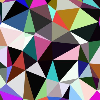 Arka plan çok renkli geometrik poligonal.