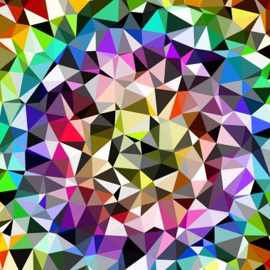 Arka plan çok renkli geometrik poligonal.