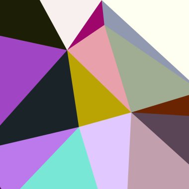 Arka plan çok renkli geometrik poligonal.