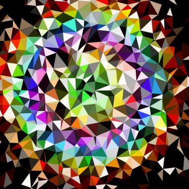 Arka plan çok renkli geometrik poligonal.