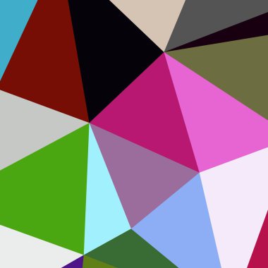 Arka plan çok renkli geometrik poligonal.