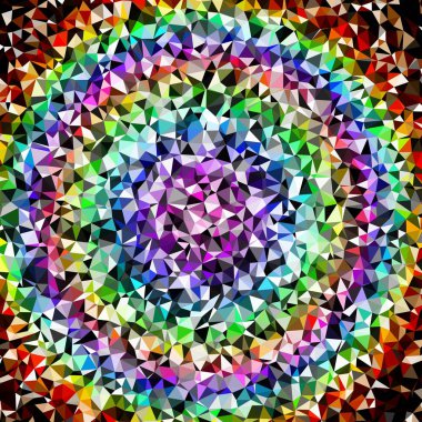 Arka plan çok renkli geometrik poligonal.